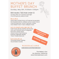 The Maker's Son: Mother's Day Buffet Brunch