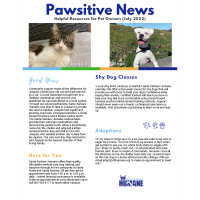 Pawsitive News Helpful Resources for Pet Owners (July 2022)
