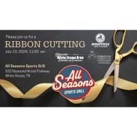 All Seasons Grill Ribbon Cutting