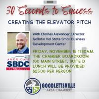 Crafting Your Elevator Speech