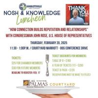 Nosh & Knowledge Luncheon with Congressman John Rose