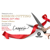 Ribbon Cutting for Casper's Bistro