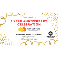 1 Year Anniversary Celebration of ABA Centers of TN