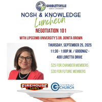 Nosh & Knowledge Luncheon with Dr. Donita Brown