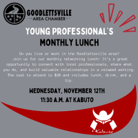 Young Professionals Monthly Lunch at Kabuto