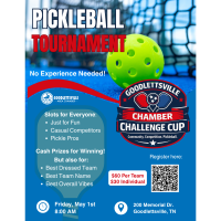Pickleball Tournament: Goodlettsville Chamber Cup