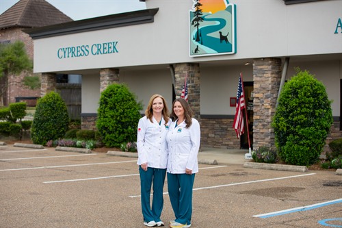 Dr. Mounts and Dr. Burnett