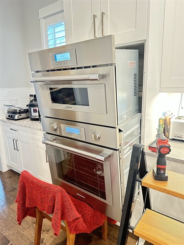 Built-in microwave repair by Up-liance Appliance Repair in Sammamish WA
