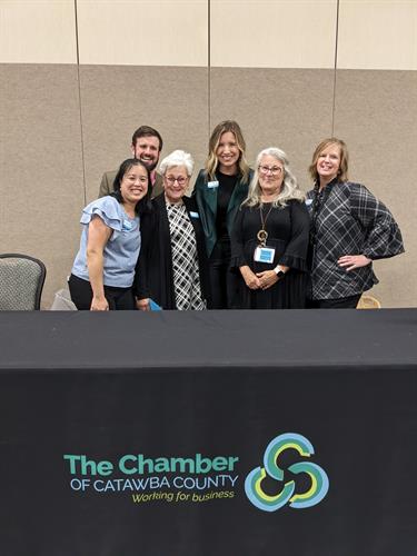 The Chamber staff at the 17th Annual Women's Leadership Conference