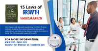 Dyson Leadership hosts Lunch & Learn John Maxwell's 15 Invaluable Laws of Growth 10-25-2024