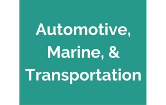 Automotive, Marine, & Transportation