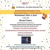 GLMV Business Marketing Roundtable Discussion 