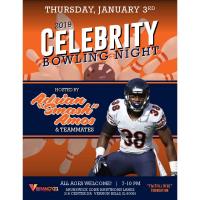Adrian Amos Bears Celebrity Bowling Night Fundraiser