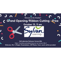 Sylvan Learning Center Grand Opening/ Ribbon Cutting 