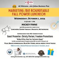 GLMV Business/Marketing Roundtable Luncheon