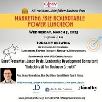 GLMV Business Marketing Roundtable Luncheon