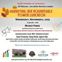 GLMV Business Marketing Roundtable Luncheon