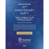 Mundelein Community Bank 20th Anniversary Party