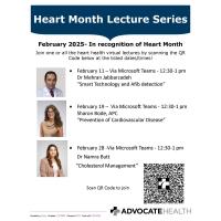 Advocate Heart Month Lectures