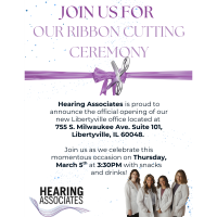 Ribbon Cutting - Hearing Associates