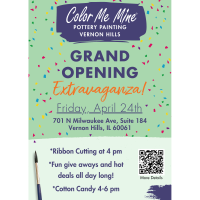 Color Me Mine Ribbon Cutting