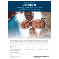 Centre Club Men's Health Physician Panel