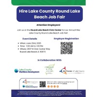 Hire Lake County Round Lake Beach Job Fair