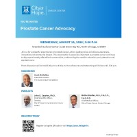 Prostate Cancer Advocacy Event - Greenbelt Cultural Center