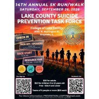 14th Annual 5K Hybrid Run/Walk for Awareness and Suicide Prevention