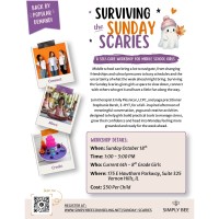 Upcoming Workshop: Surviving the Sunday Scaries