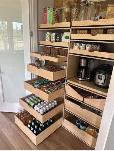 Transform your closet pantry with more organization and accessibility