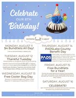 Nothing Bundt Cakes Vernon Hills 8th Birthday Celebration Week!