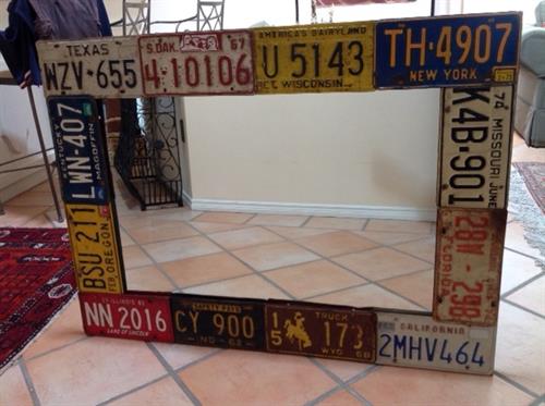 License Plates for Crafts