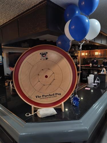Join us for Crokinole the 2nd Wednesday of the month at 6pm