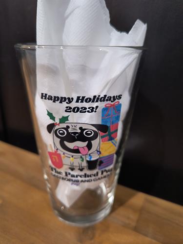 Our New Holiday Glasses