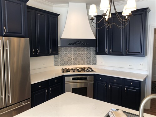 Vernon Hills kitchen cabinet painting
