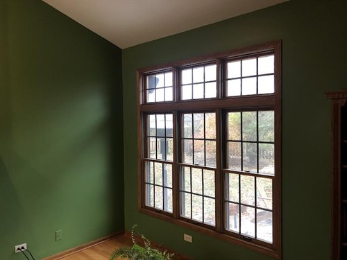 Lake Villa interior painting