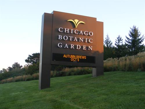 Chicago Botanic Garden Message Center 