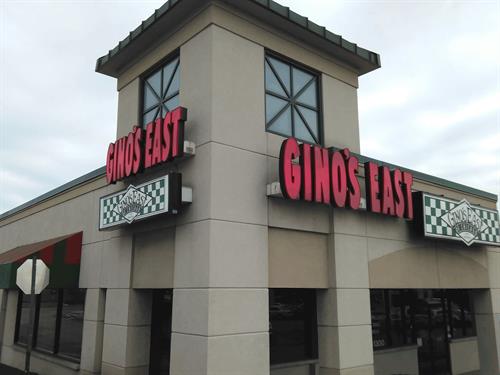 Gino's East Wall Sign