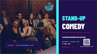 Next Stop Comedy at Lakeside Recreation Center Saturday October 24, 2026