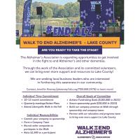 Walk to End Alzheimer's Executive Leadership Volunteer Opportunity