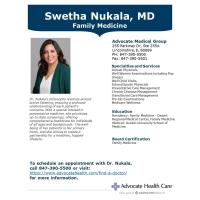 Advocate Announces New Primary Care Physician