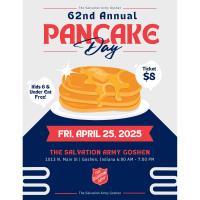 The Salvation Army Goshen's 62nd Annual Pancake Day