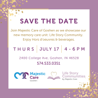 Majestic Care Memory Care Ribbon Cutting