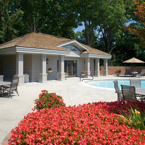 Pool house remodeled by Martin Bros. Contracting, Inc., Goshen, IN