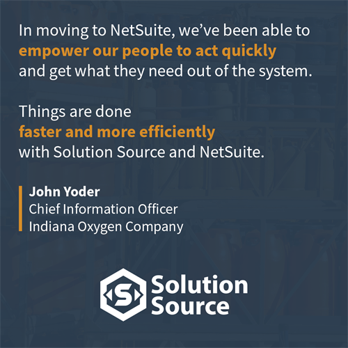 Testimonial from John Yoder, CIO of Indiana Oxygen Company