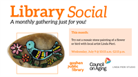 Library Social: Monthly Gathering at Goshen Public Library
