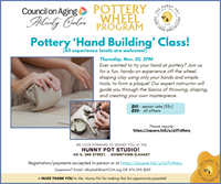 Pottery Art Program: Hunny Pot Studio (Hand Molding!)
