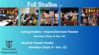 Fall 2025: Acting & Musical Theater Studio Registrations