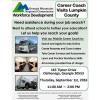 Georgia Mountains Regional Commission's Workforce Development Career Coach is visiting Lumpkin County